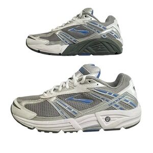Brooks Addiction MoGo‎ Women's 8.5 Running Shoes Blue Silver Sneakers